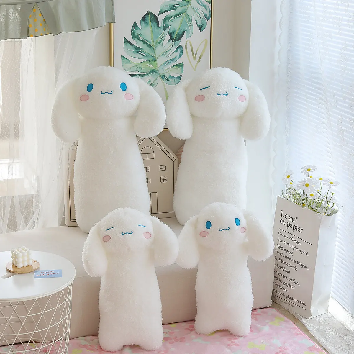 

Sanrio мультфильм анимация Милая коричная длинная фотостудия Kawaii декоративная подушка подарок на день рождения