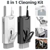 8 in 1 Cleaner Kit Computer Keyboard Cleaning Brush Headphone Cleaning Pen For Airpods Mobile Phone Cleaning Tools Keycap Puller 1