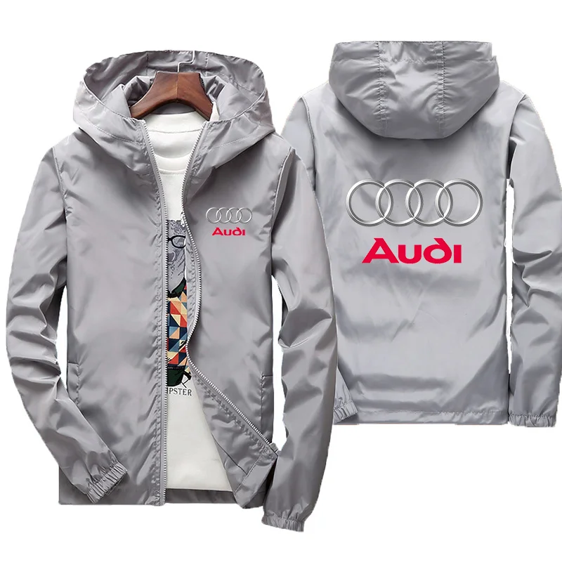 2024 Spring and Autumn Men's High end Jackets Outdoor Fishing and Leisure Jackets High end Brand Car Logo Printing