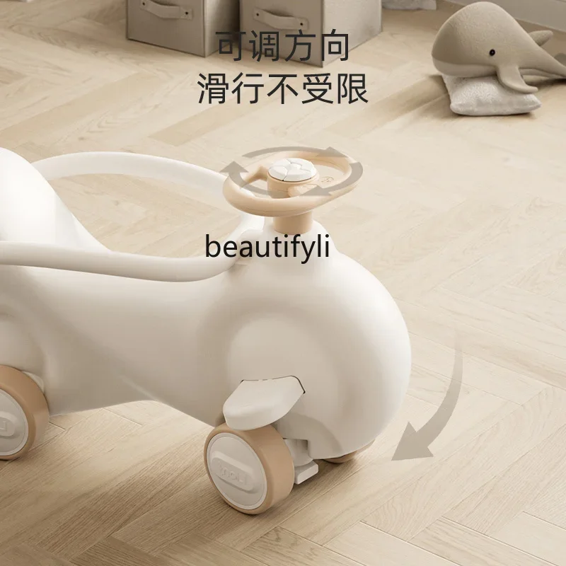 Bouncing car Children's rocking car Rocking horse Trojan horse Trampoline toy Baby 1 year old gift