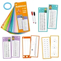 15ps Learning Cards Erasable and Reusable Children Addition Subtraction Book Learning Mathematics  Exercise Book for Kid 1