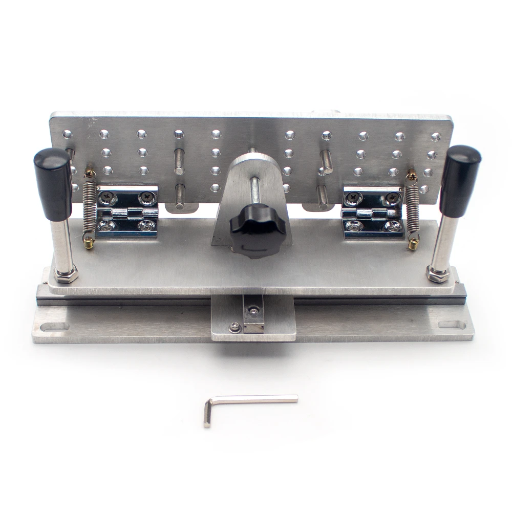 Double Slide Rail Knife Sharpener Jig Belt Sander Knife Jig Sharpening