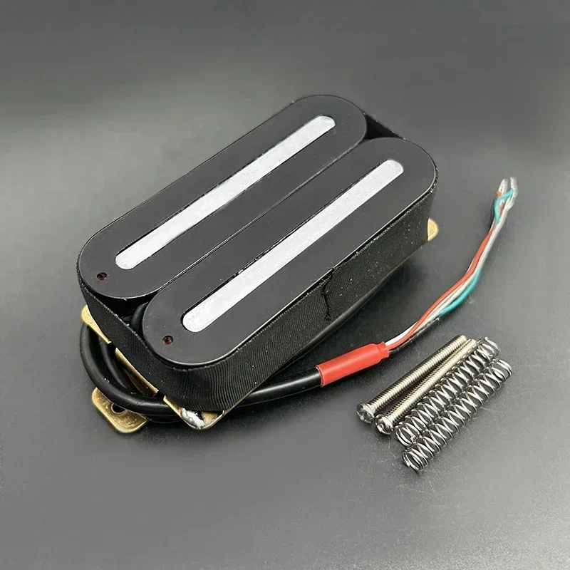 ハムバッカーピックアップ付きデュアルレールエレキギター,スーパー