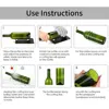 19Pcs Glass Bottle Cutter DIY Tools Steel Square Round Glass Bottle Cutting Machine for Wine Beer Liquor Whiskey Alcohol Bottle 5