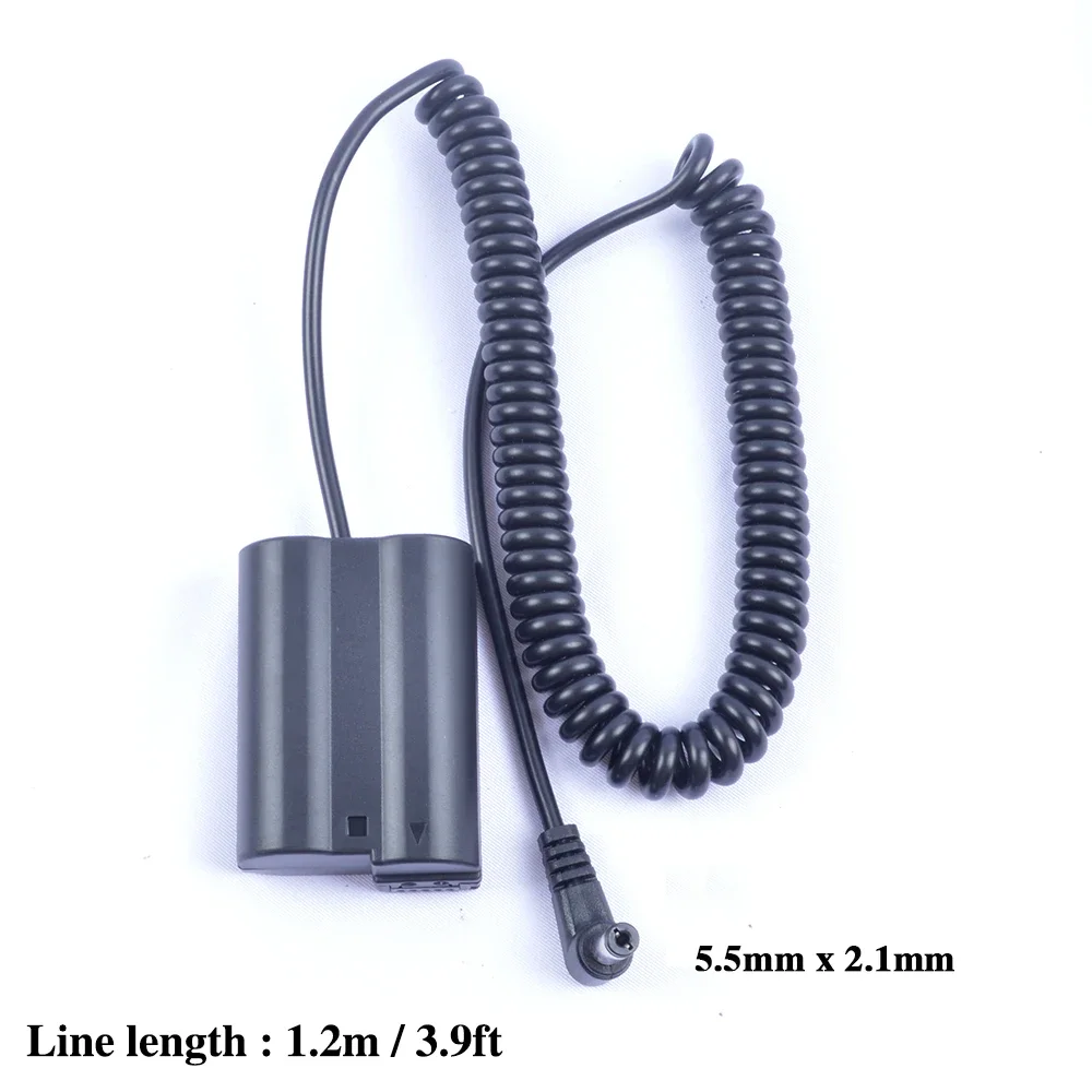 EN-EL15a Dummy Battery DC Coupler EP-5B for Nikon D500 D600 D610 D750 D800 D800E D810 D810A D850 D7000 D7100 D7200 1 V1 Cameras