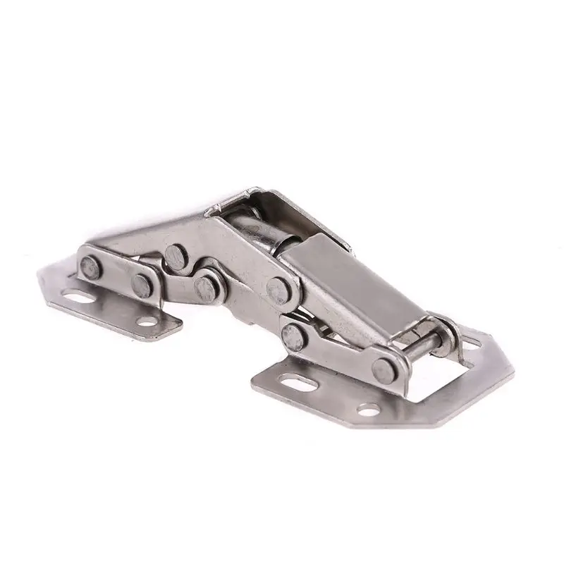 Stainless Steel Door Hinge 90 Degree Folding Hinge Hydraulic Soft Closing