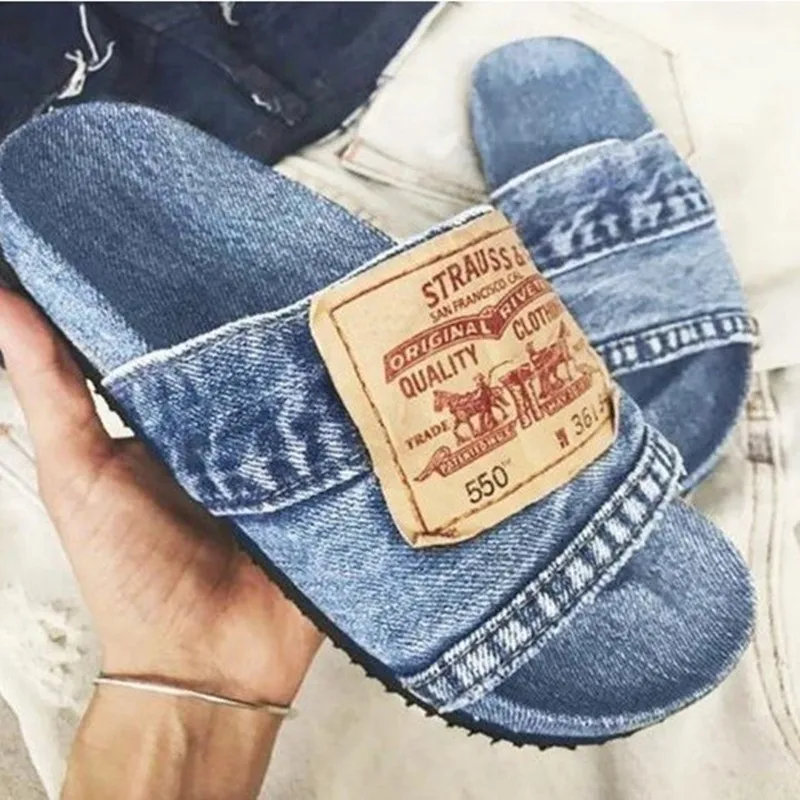 2024 Boutique Summer Women's Slippers New High Quality Thick-soled Women's Shoes Fashion Trend Non-slip Casual Sandals