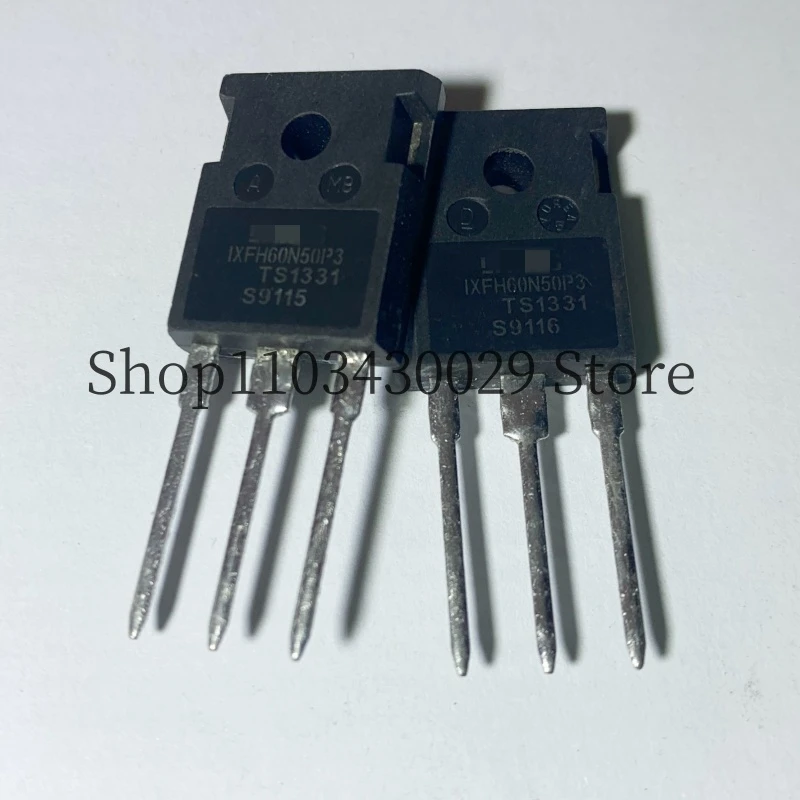 

10Pcs New & Original IXFH60N50P3 IXFH60N50 TO-247 60A 500V MOSFET Transistor