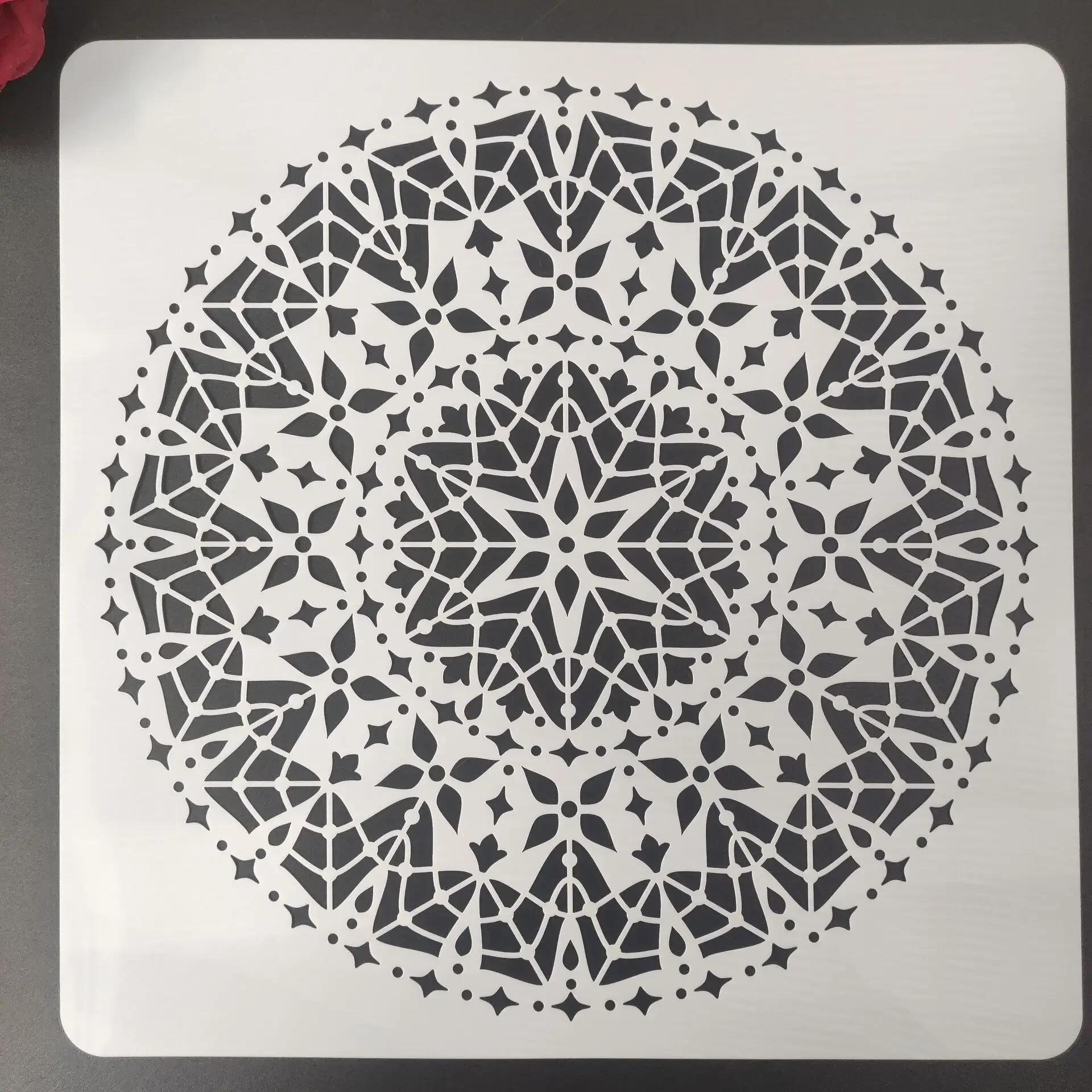 

50 * 50cm Mandala Geometry DIY Layering Stencils Wall Painting Scrapbook Coloring Embossing Album Decorative Template for walls