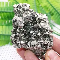 Natural Pyrite Chalcopyrite Mineral Crystal Natural Mineral Raw Stone Teaching Specimen Collection Specimen 1