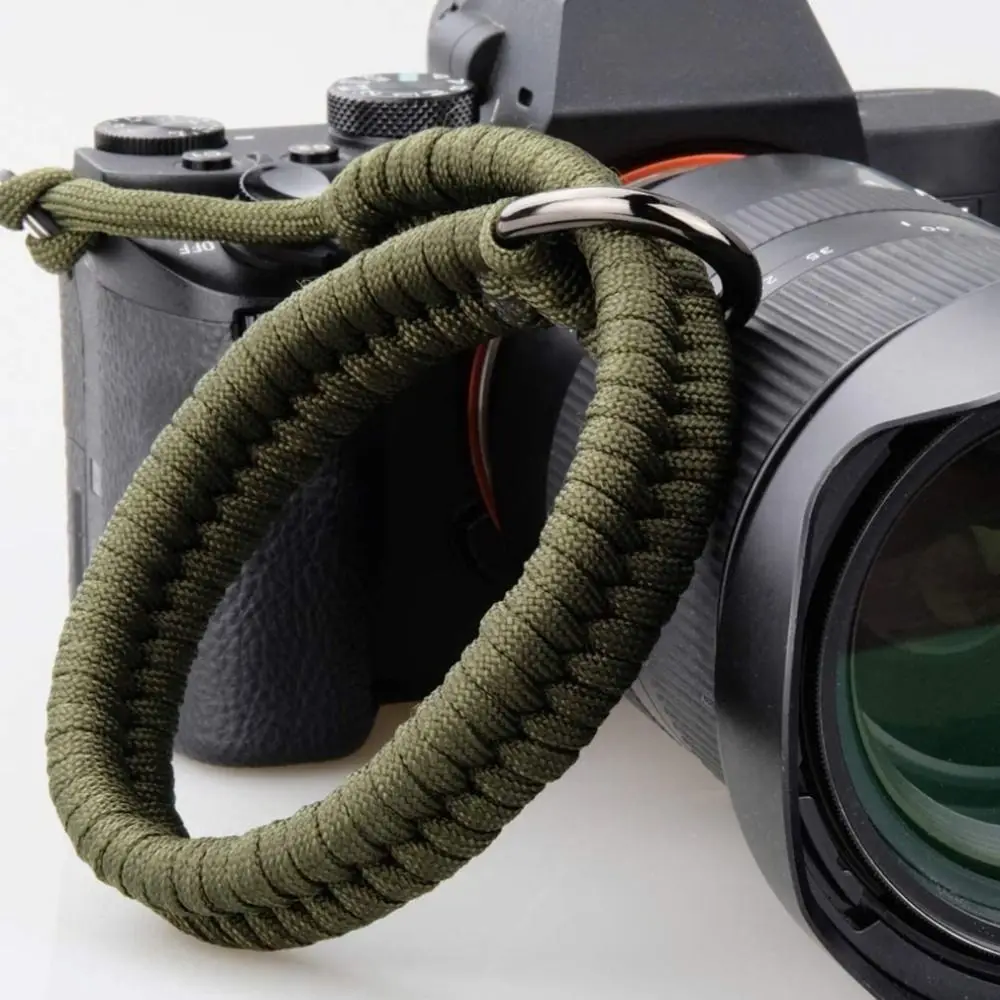 나일론 카메라 손목 스트랩, 2024 릴리스, 수제 카메라 벨트, 직조 SLR 핸드 스트랩, 캐논, 니콘, , 후지, 라이카, 올림푸스용