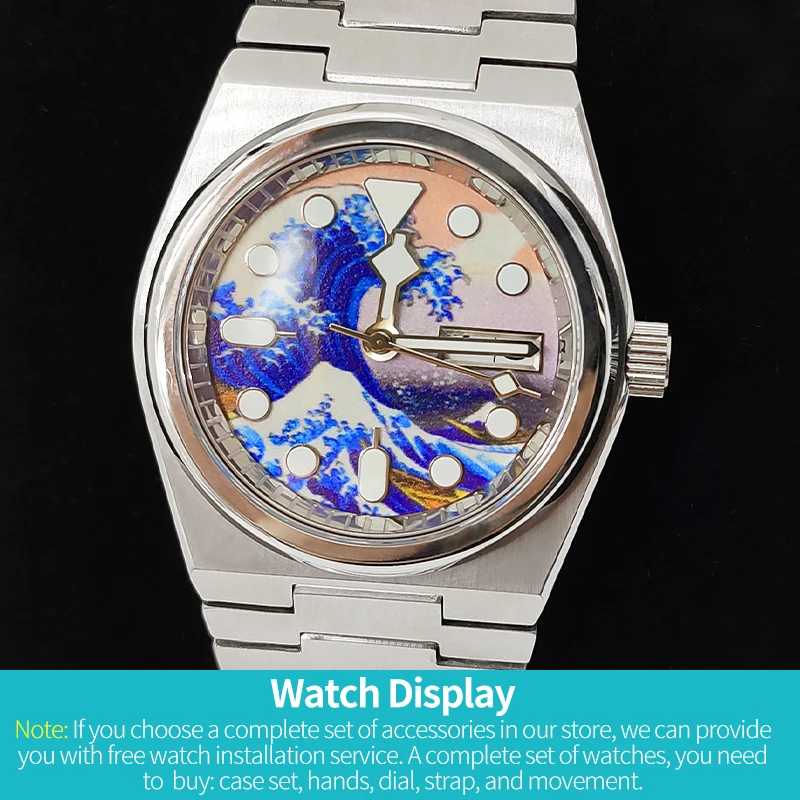 NH38 NH35 NH36 39.5mm ケースセット カスタム MOD NH35 NH38 NH36 39  