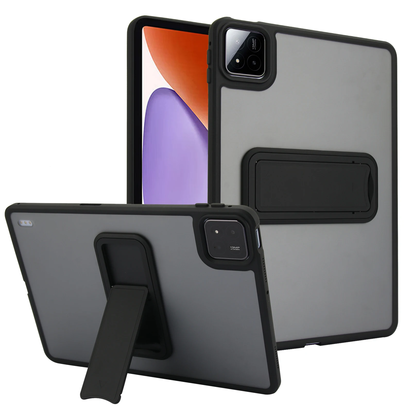 Durable Stand Back Hard Tablet Cover - Universal Fit