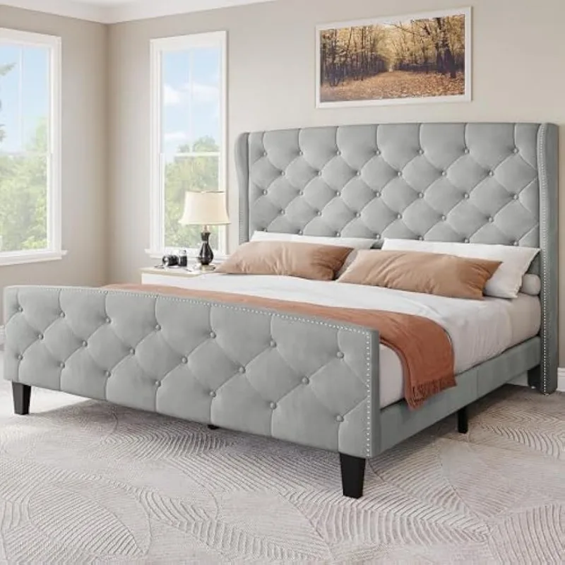 Why the Upholstered Wingback King Bed Is the Ultimate Upgrade for Your ...