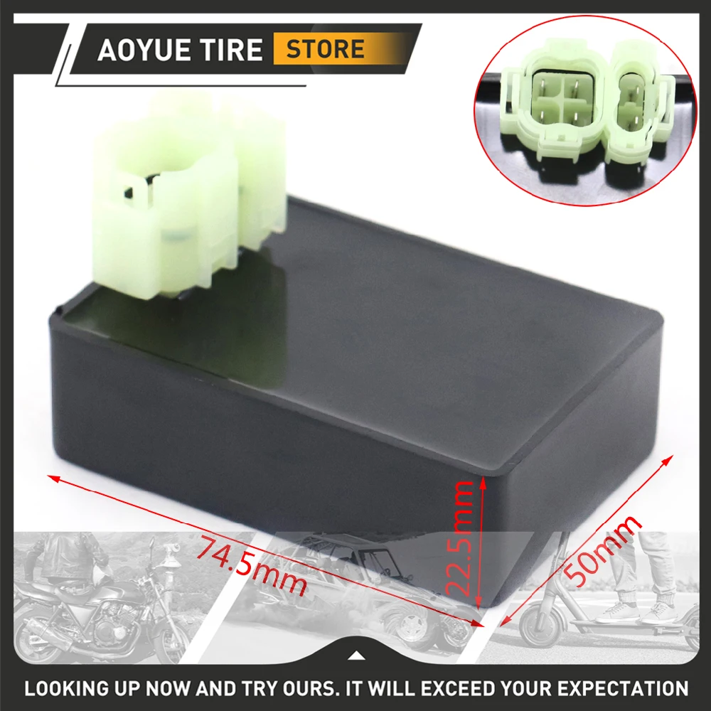 Ciclomotore Scooter 6 Pin Dc Accensione Cdi Rev Box Per Kymco Agility 50 125 Persone 4T 150 Senso 50 Scooter