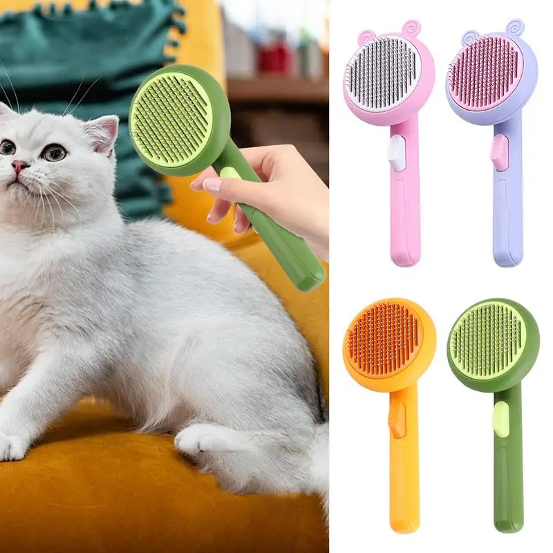 

Dog Hair Brush Shedding Brush Removal Pet Cat Brush Massage Comb Pet Grooming Brush Puppy For Dog Cats Combs Cat Accessories