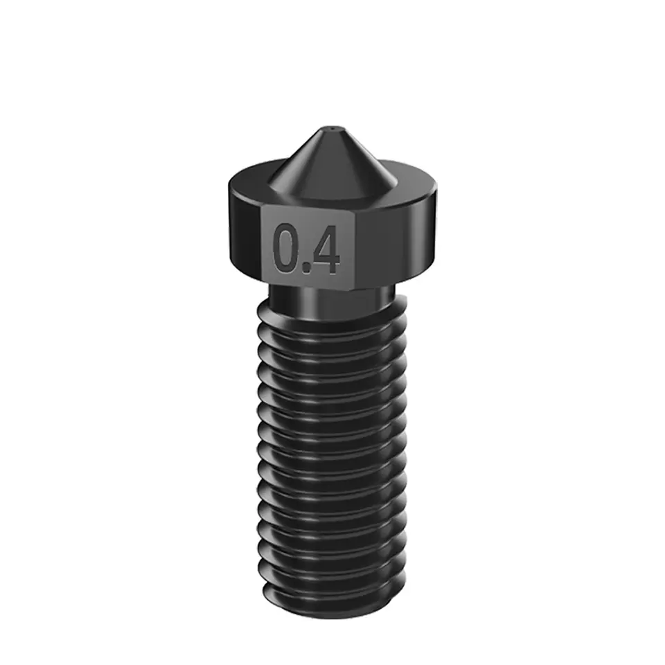 4Pcs 3D Printer Hardened Steel Volcano Nozzles Hardened Volcano Nozzle For E3D V6 Volcano M6 1.75mm PLA image 3