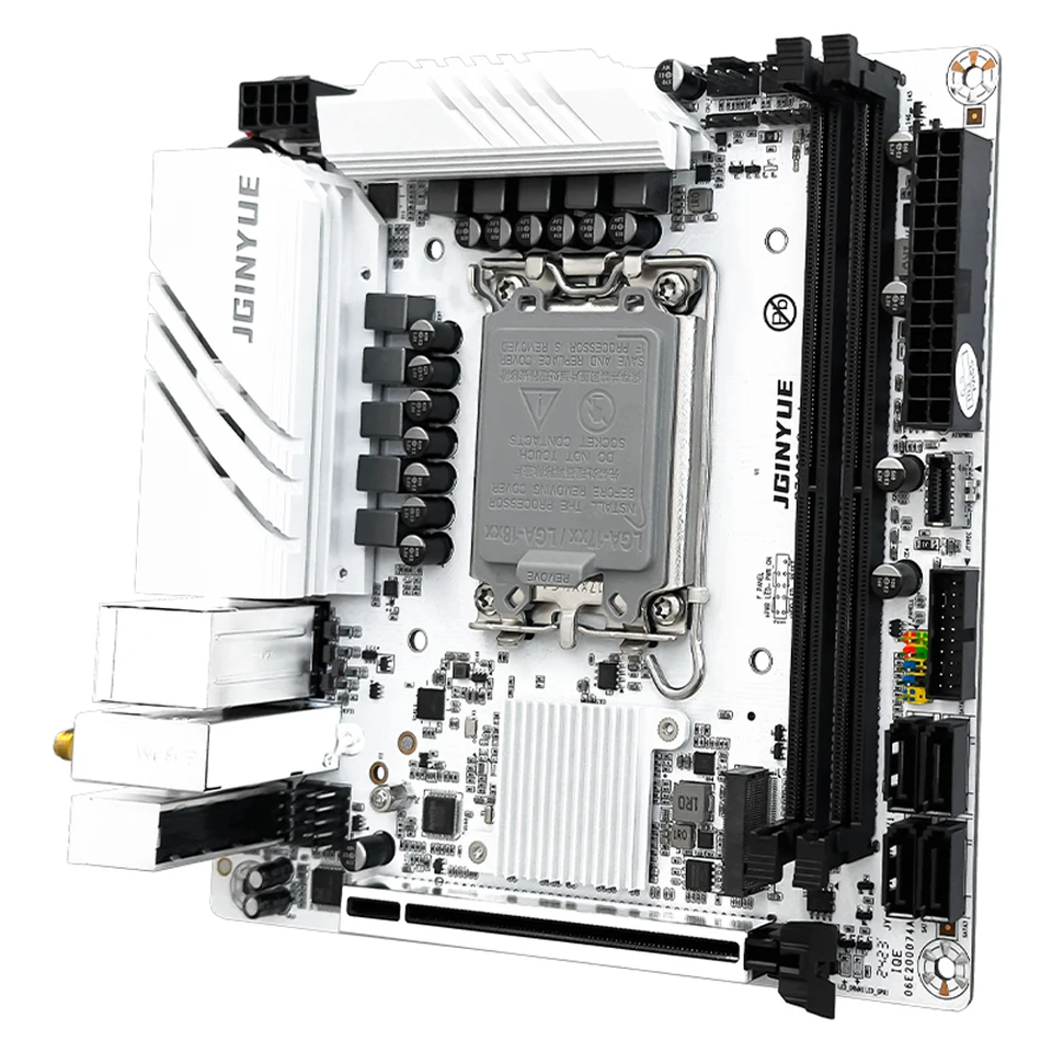 マザーボード Jingyue B760i Gaming D4 JGINYUE B760 ITX マザーボードセット LGA1700 キットサポート 12/13