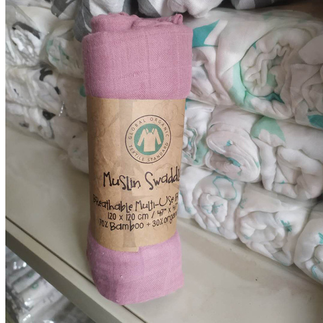 Cotton Dyed Newborn Baby Towel Breathable Soft Solid Color Household Infant Bath Towels Skin-friendly Infant Accessories