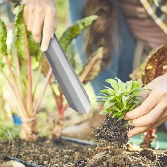Kerti Szalagkertészeti Lapát Tiszta Kézi Ergonómikus Markolat Mélységjelző Mérésekkel - Image 3