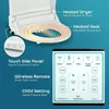 Smart Toilet with Heated Water, Wireless Remote, and Warm Air Dryer - Adjustable and Self-Cleaning - Multiple Wash Settings 2