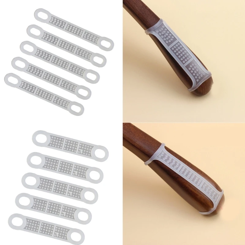 Pack of 5 Wood Hanger Adhesive Strips Adhesive Tape Hanger Strips Cover for Smooth and Flat Wardrobes Holder Dropship