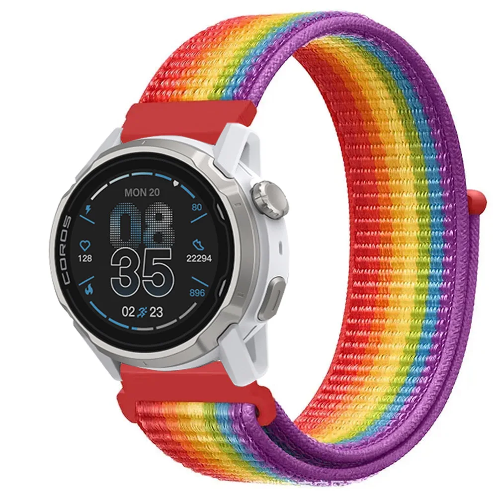 Nylon Loop Strap - Comfortable Sport Bracelet Replacement Band, 20/22mm