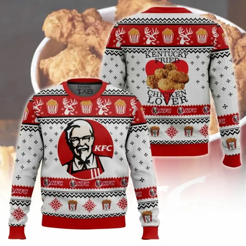 Pull de Noël KFC unisexe 4 Pull de Noël KFC unisexe
