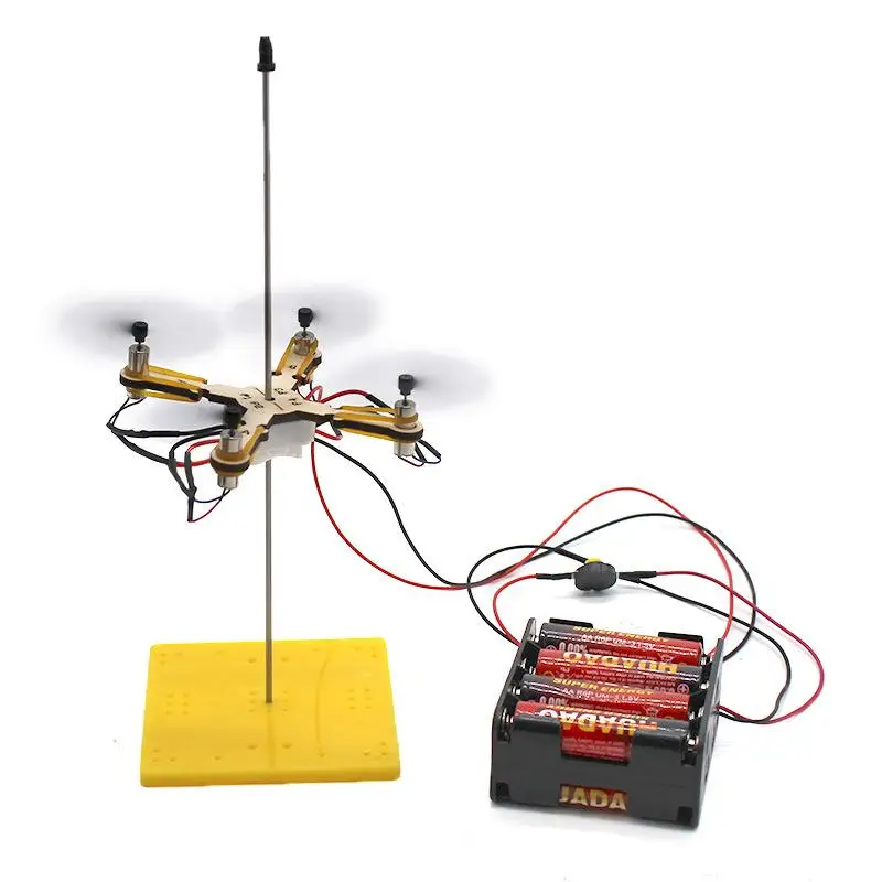 Kit Drone Jouet à Construire Soi-Même en Bois – Expérience Scientifique