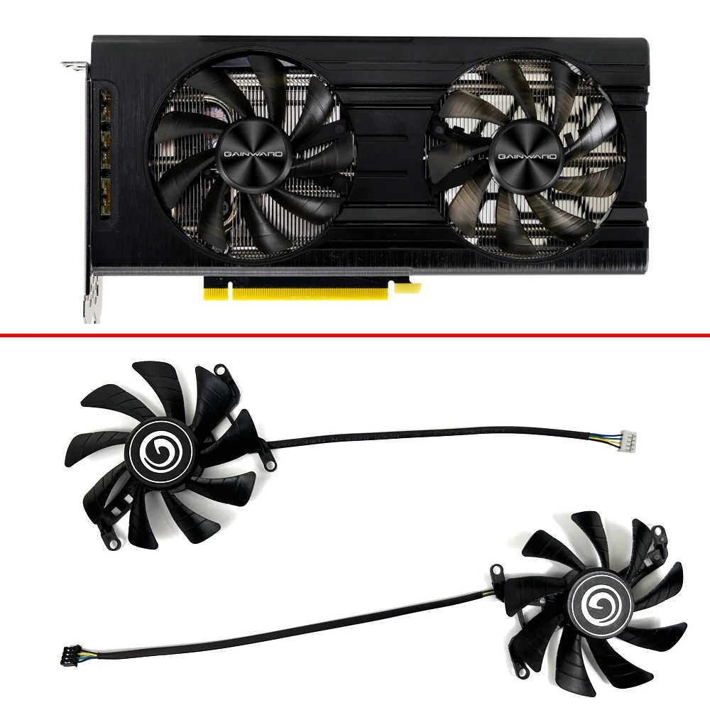 Ventola Di Raffreddamento 85Mm 4Pin Muslimatextx3060 Ti Gpu Ventola Per Gainward Rtx 3060 Ti 3060 Ventola Di Ricambio Per Scheda Grafica Fantasma
