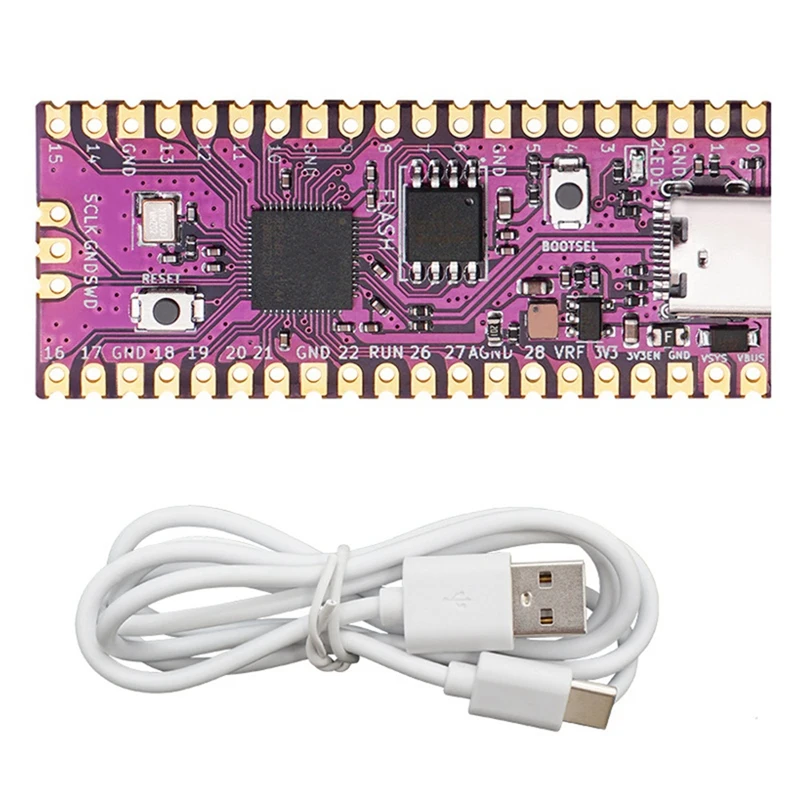 

Замена Picoboot для Raspberry Pi Pico Board Замена Modchip RP2040 USB TYPE-C Dual-Core