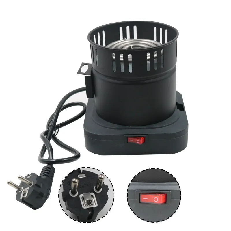 SY Electric Charcoal Burner Shisha Hookah Charcoal Stove Heating Coal Burner Hot Plate Chicha Narguile Accessories