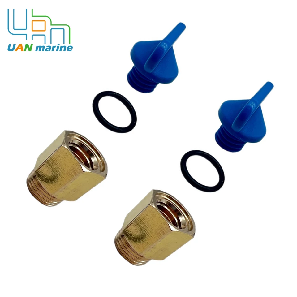 5PACK Exhaust Manifold Water Drain Plug For Mercruiser # 13992 18-4226 22-806608A1 - 34