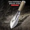 Stainless Steel Garden Shovel Spade Multi Tool Weeder With Sawtooth Hex Wrench Ruler Digging Trowel Knife Spear Garden Bonsai 4