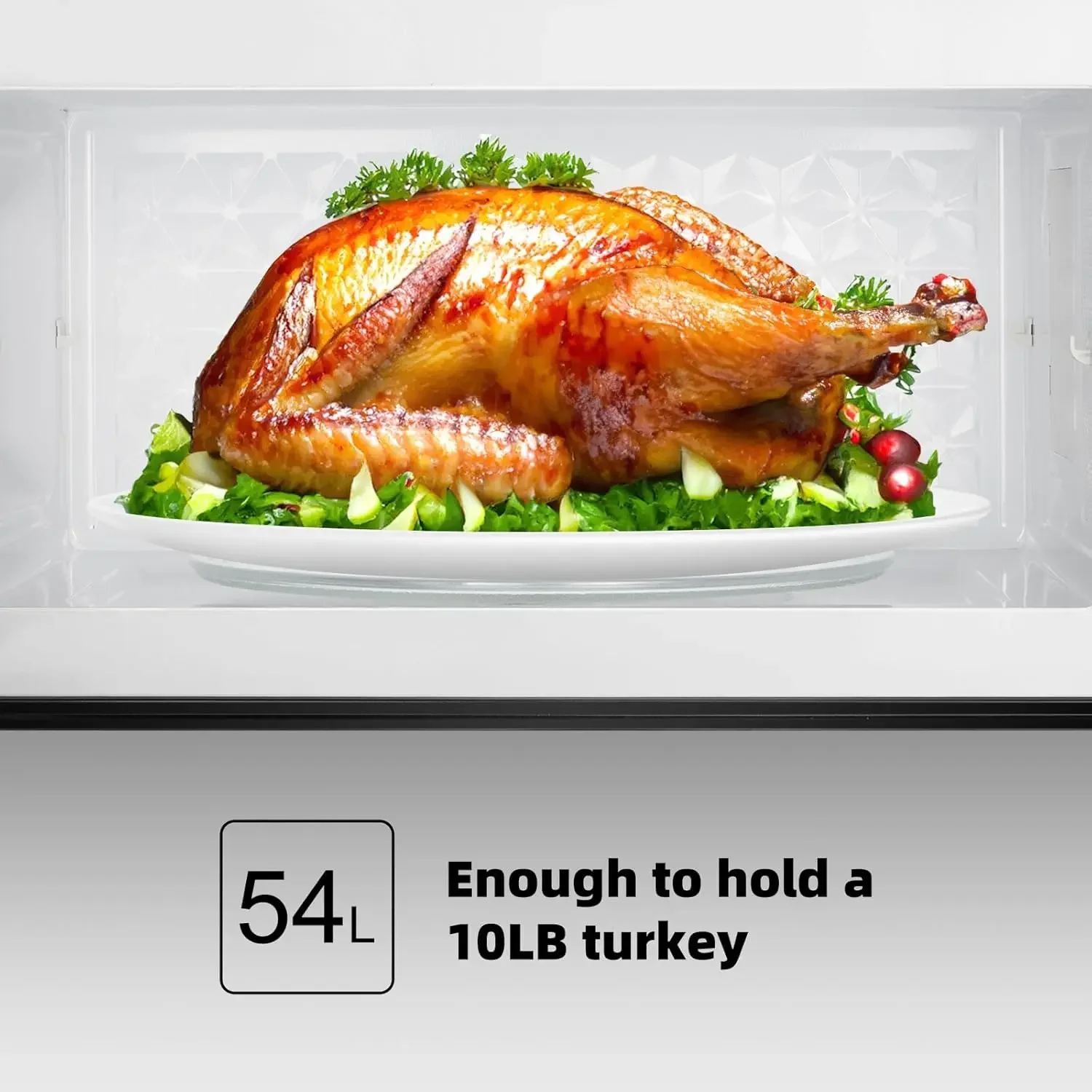 1.9 Cu. Ft. 30 Inch OTR1902B Over the Range Microwave Oven, Over the Stove Microwave, 1000 Watts, 400 CFM Exhaust Fan an