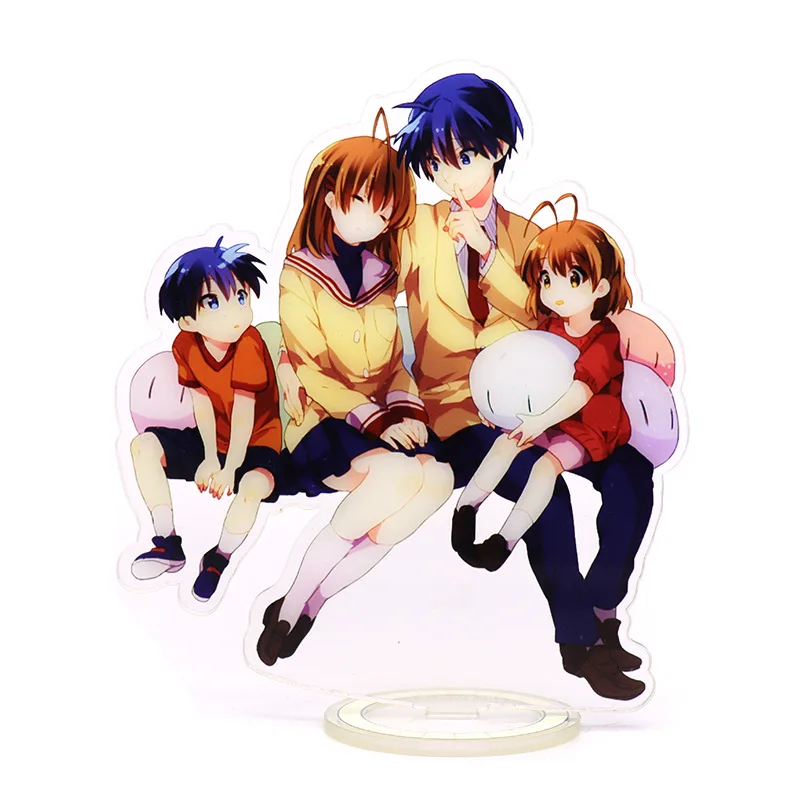 

CLANNAD Okazaki Tomoya Furukawa Nagisa Ibuki Милая модель для украшения стола игрушка Косплей Кукла Подарки
