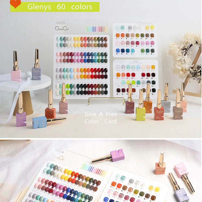 96 color nail polish gel for nail salon spring and summer Glenys nail polish