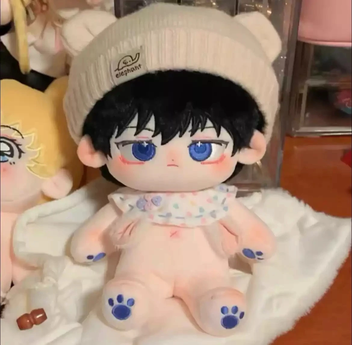 

20cm In Stock Anime Jujutsu Kaisen Fushiguro Megumi Plush Stuffed DollBody Change Clothes Plushie Pillow Cosplay Xmas Gift