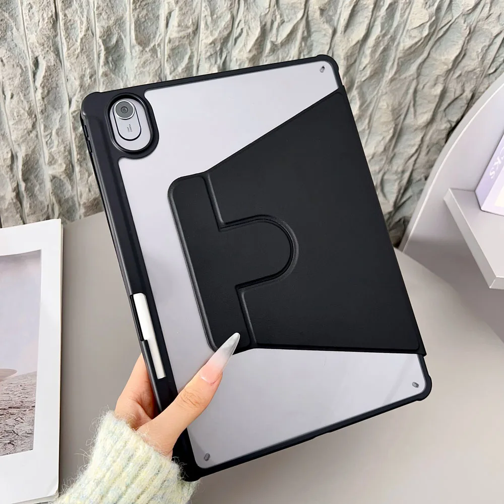 Magnetic Tablet Stand Cover with 360-Degree Rotation