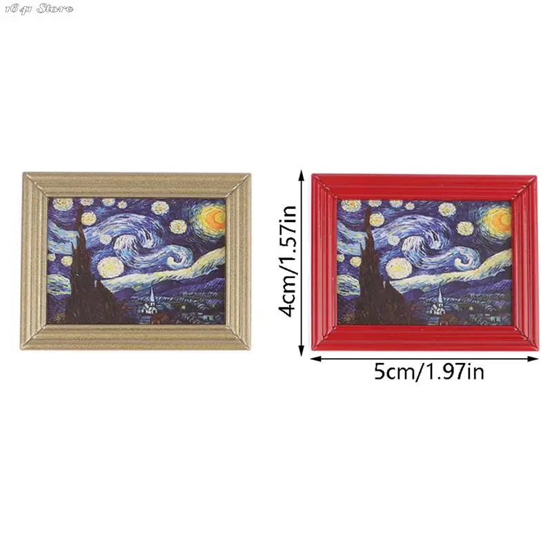 Рисунок 4 - Картина маслом для кукольного домика в масштабе 1:12