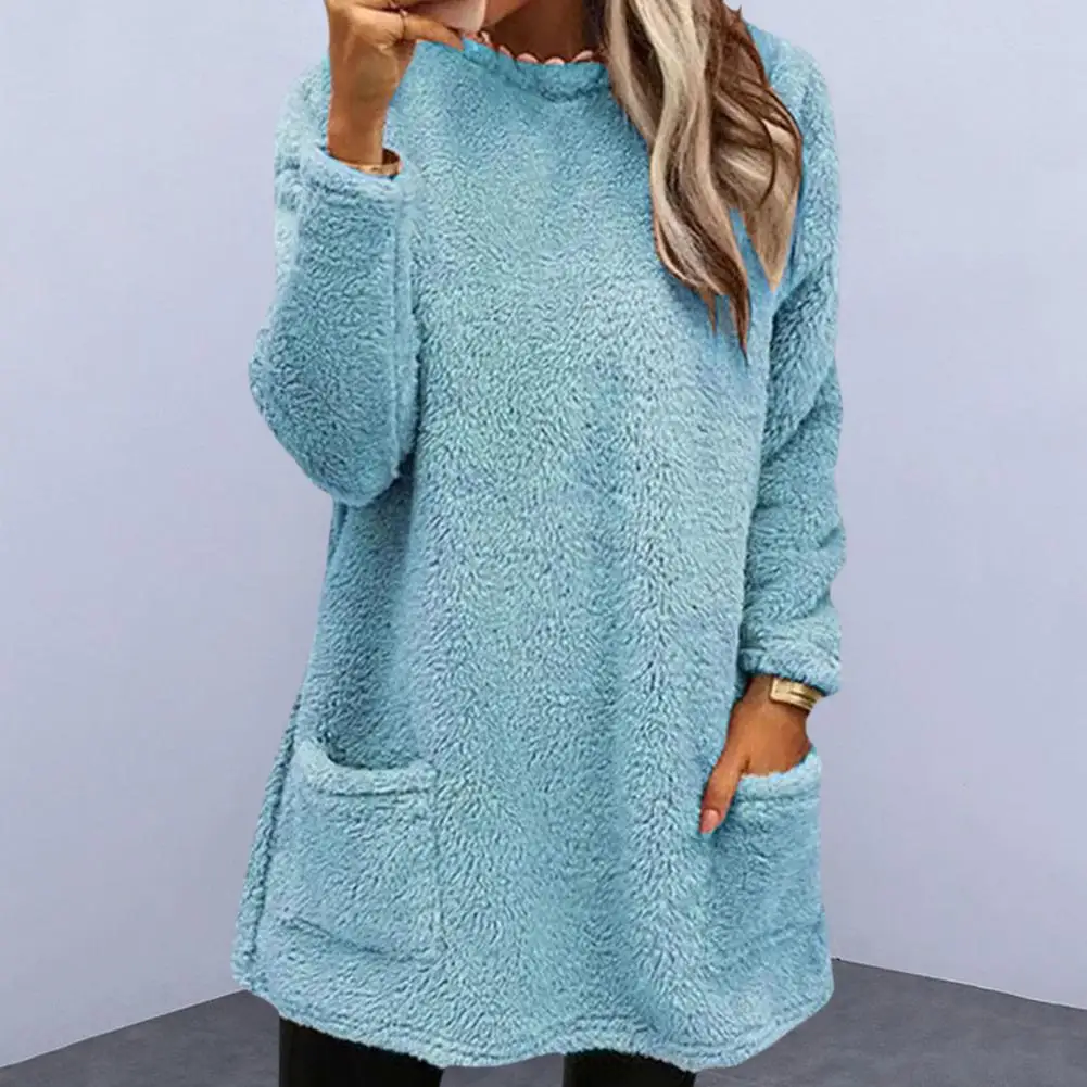 Veste Polaire Femme Avec Capuche, Peluche à Capuche Épaissir Blouson