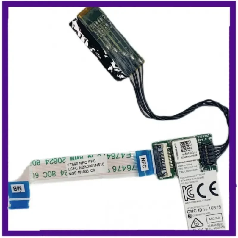 

01AX745 NBX0001N510 Новинка для Lenovo Thinkpad T490 T495 T14 P43S T590 T15 Беспроводная Флэшка FXN NPC300