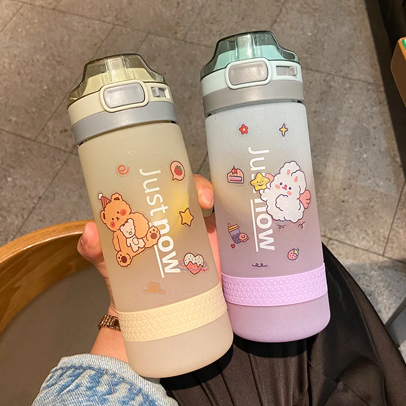 Mini Barreled 500ML / 1000ML Sports Water Bottle With Handle - FaD PiG