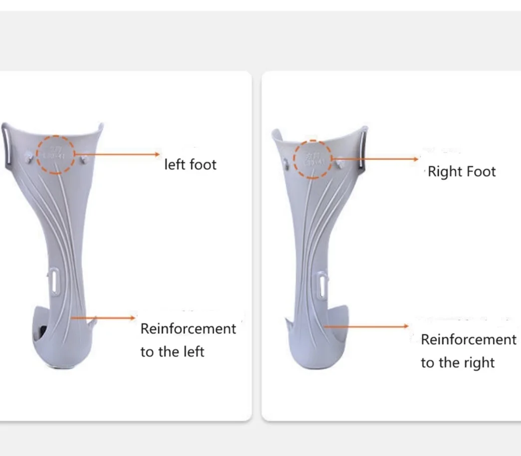 Adjustable Afo Foot Drop Brace Splint Ankle Foot Orthosis Walking with Shoes or Sleeping for Stroke Hemiplegia Inner 5