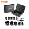 VEVOR Hole Saw Kit 11/18 PCS Saw Blades 1 Hex Wrench Bi Metal M42 Hole Saw Set with Carrying Case General Purpose Size 1