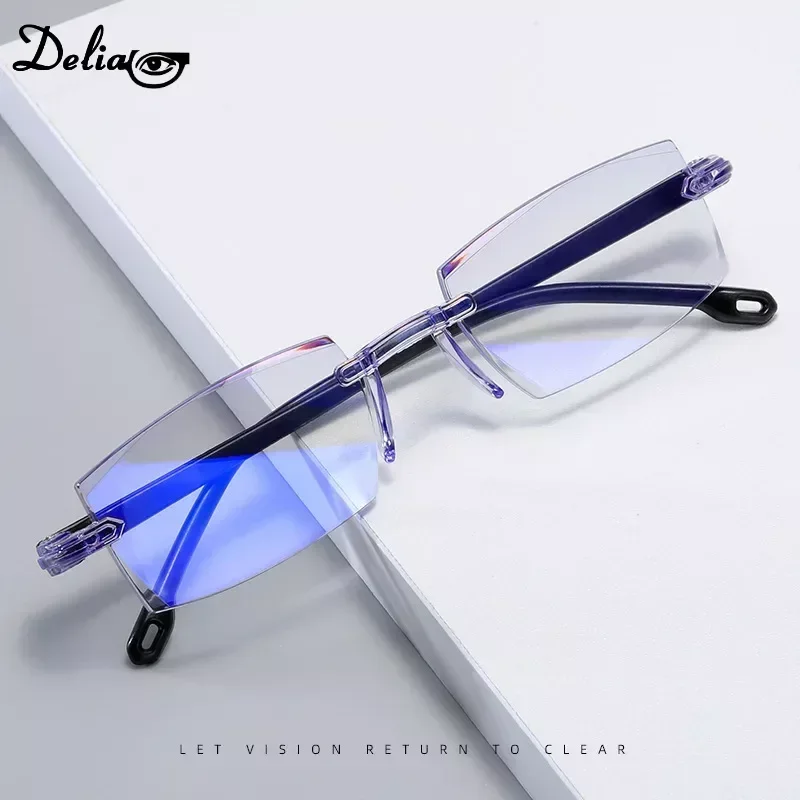 

Очки безободковые для мужчин и женщин, аксессуары для защиты от близорукости, без оправы, унисекс,-1,0-1,5-2,0-2,5-3,0