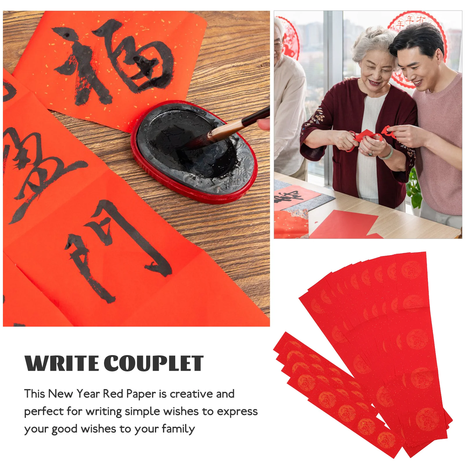 Рисунок 2 - 5 комплектов, красная бумага для