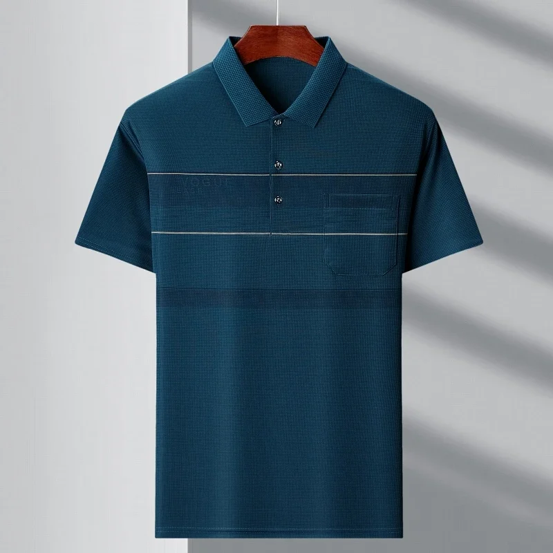 Sommer neues Produkt Herren Business Casual Fashion lose bequeme und atmungsaktive Polos hirt