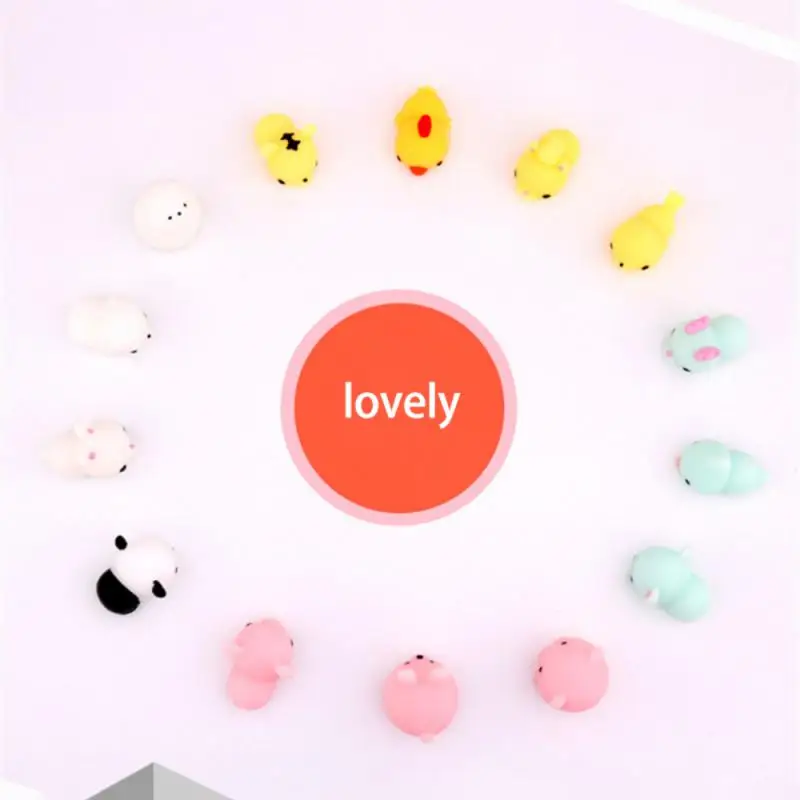 Birthday Gifts Vent Toys Mochi Squishies Kawaii Cartoon Squishy Toys For Kids Relief Stress Ball Squeeze Party Favors Toys - Bilde 6
