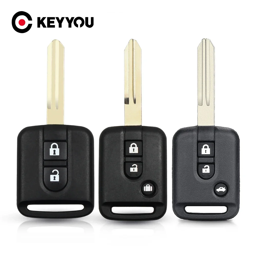 Keyyou Per Nissan Nuovo Portachiavi Per Auto Remota Per Nissan Qashqai Navara Micra Nv200 Patrol Y61 Micra 350Z Pathfinder Fob